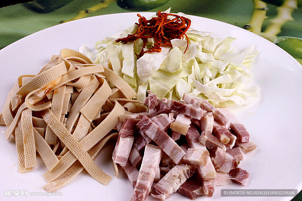 百葉包菜鮮肉絲