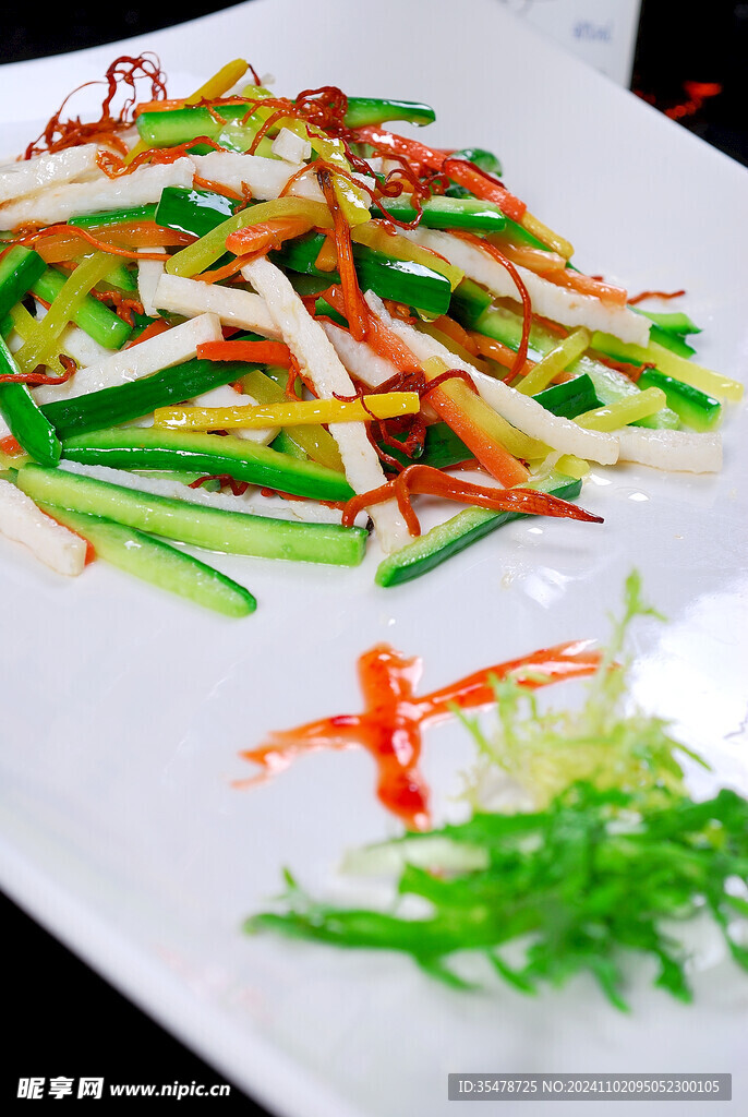 蟲草千本漬炒魚線