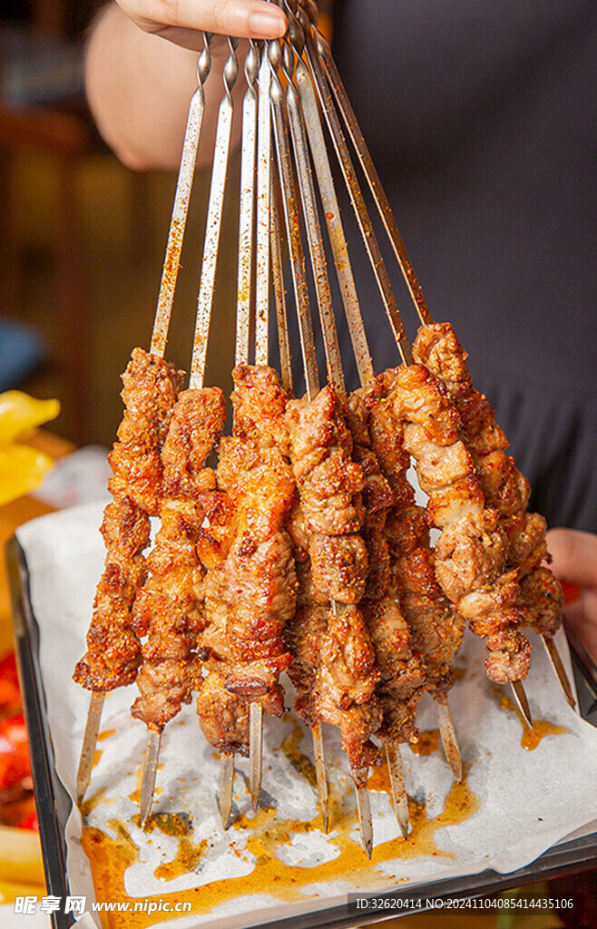 烤肉串 燒烤 