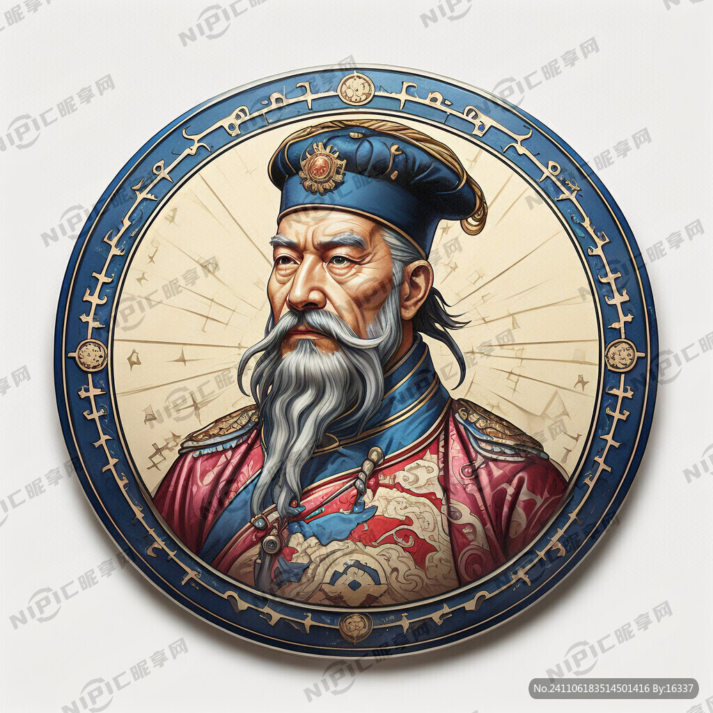 迷帝 乾隆皇帝 印章 圓形包裝