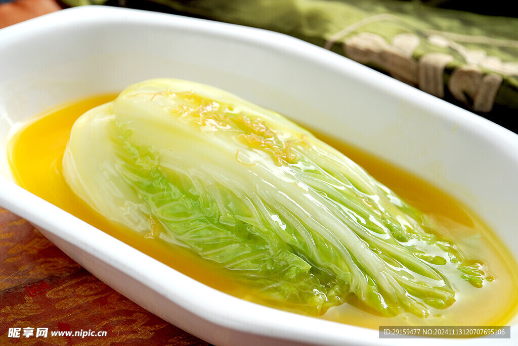 濃湯娃娃菜