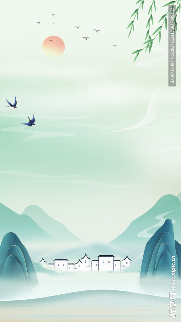 中式海報(bào)