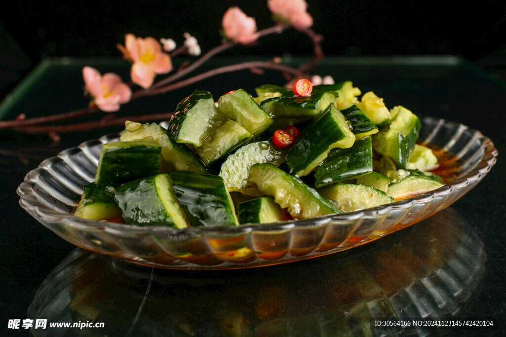 涼拌黃瓜美食