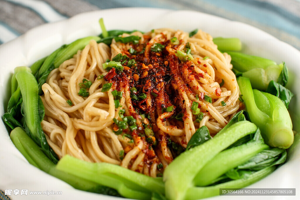 青菜醬汁面