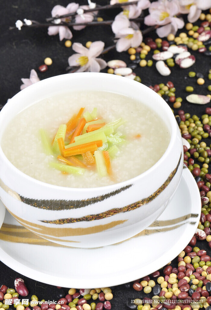 胡蘿卜芥蘭粥