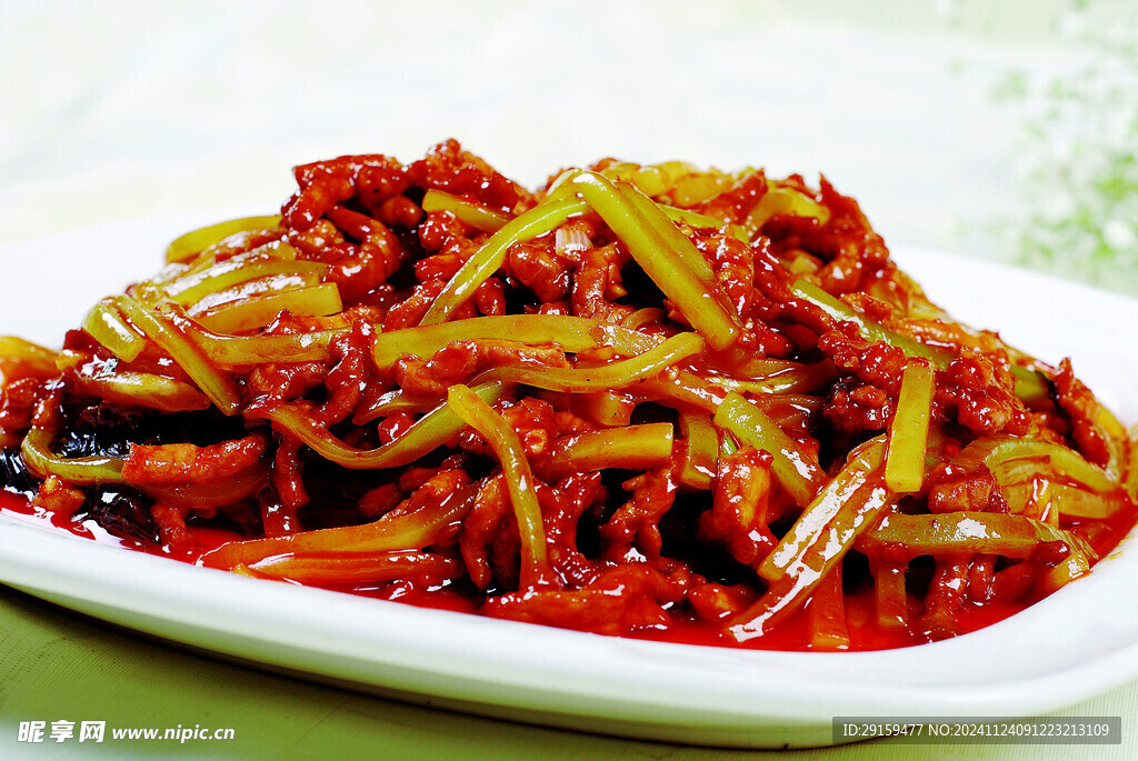 魚香炒肉絲