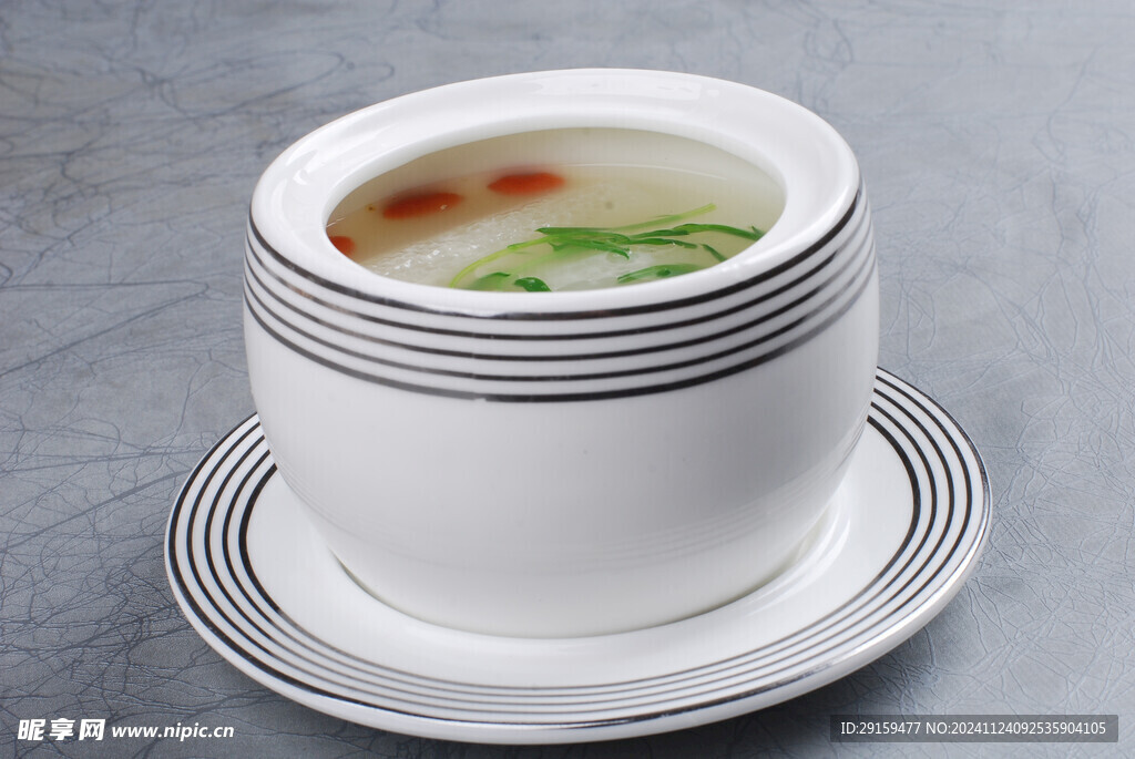 竹蓀三絲湯