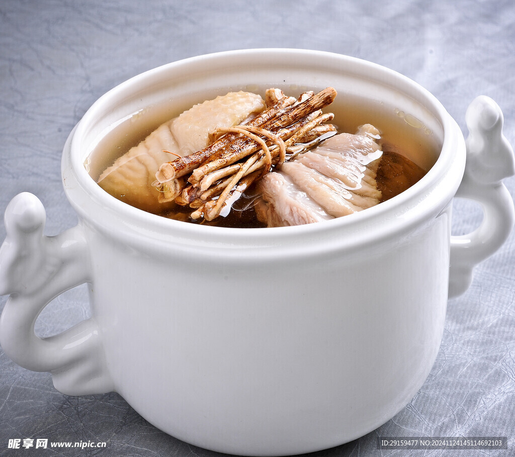 五指燉老雞湯