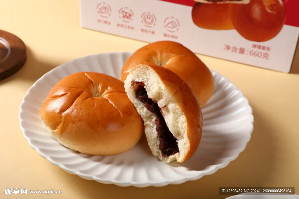 紅豆餡面包