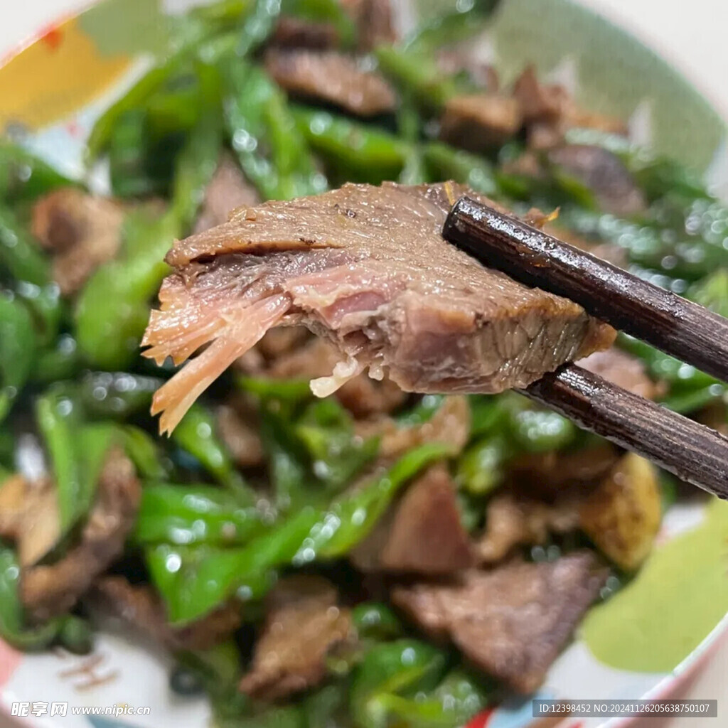 青椒炒牛肉