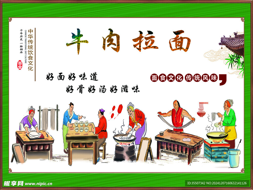 牛肉拉面海報(bào)