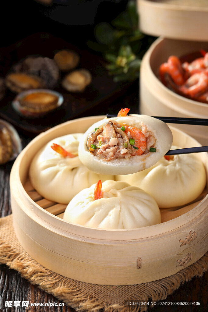 包子 鮮蝦包