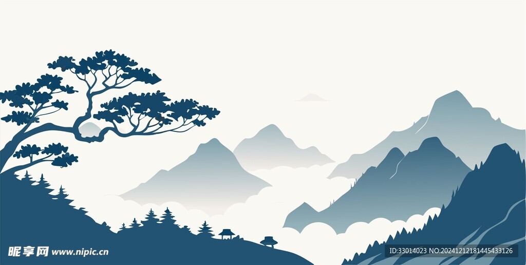 水墨山水