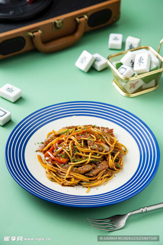 黑椒牛肉意面