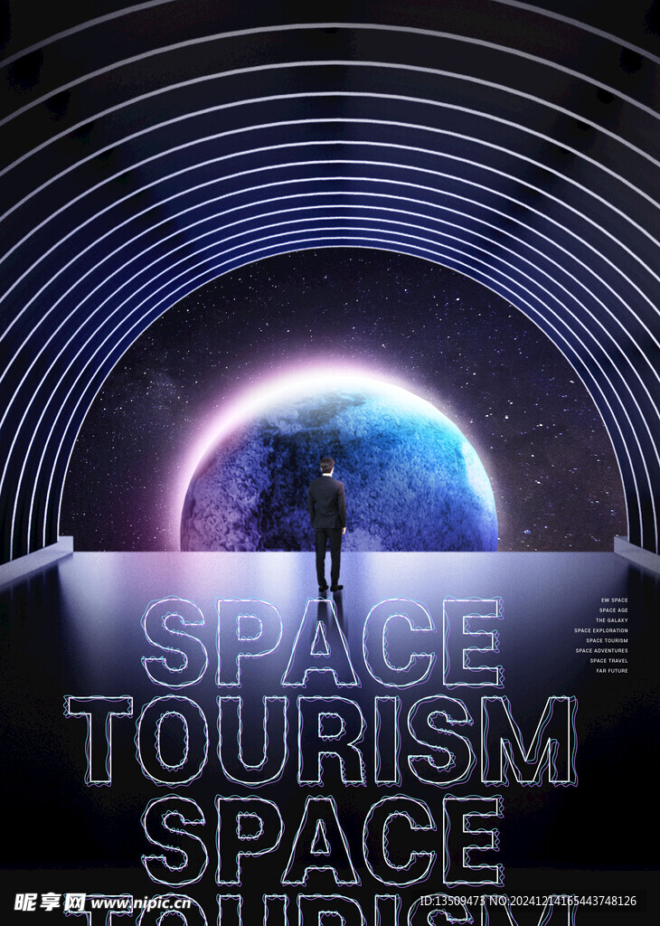 賽博朋克科幻海報