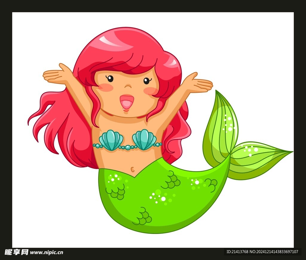 手繪美人魚 