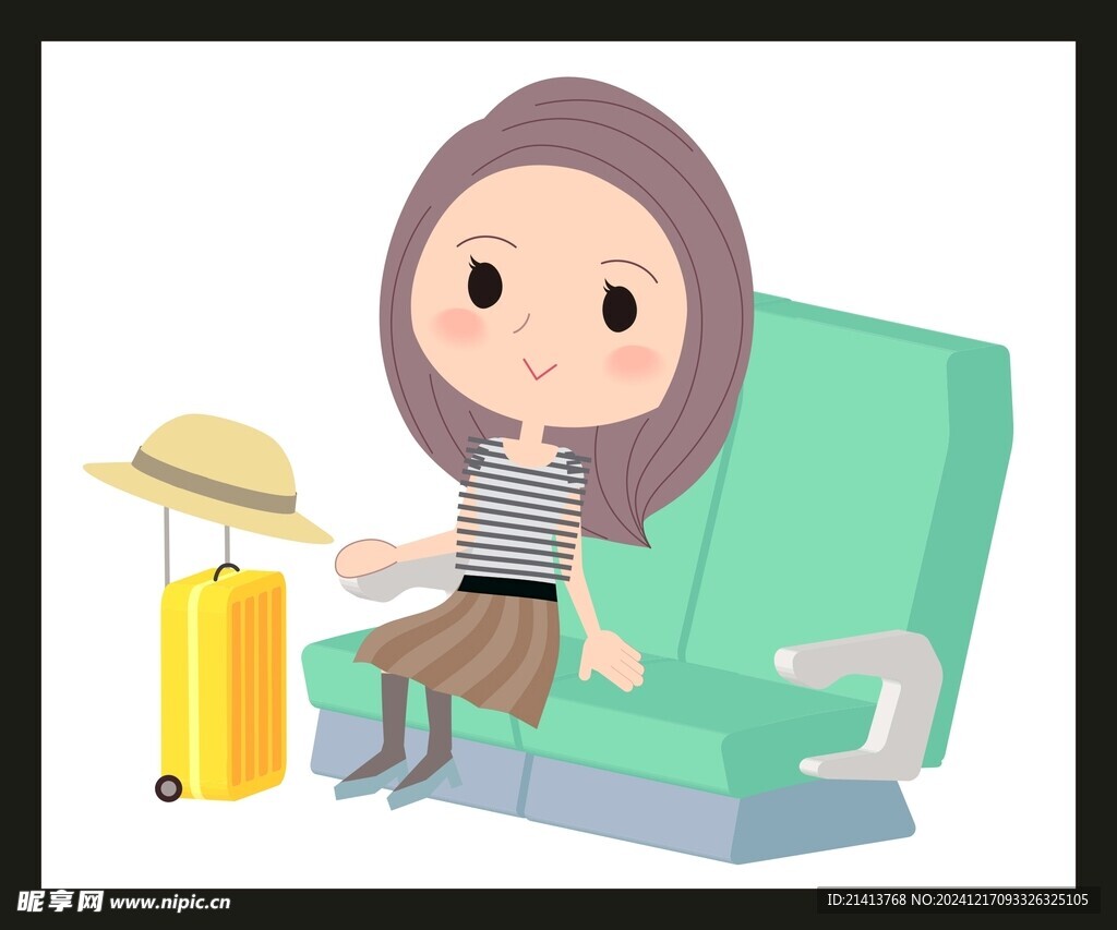 旅游旅行女孩