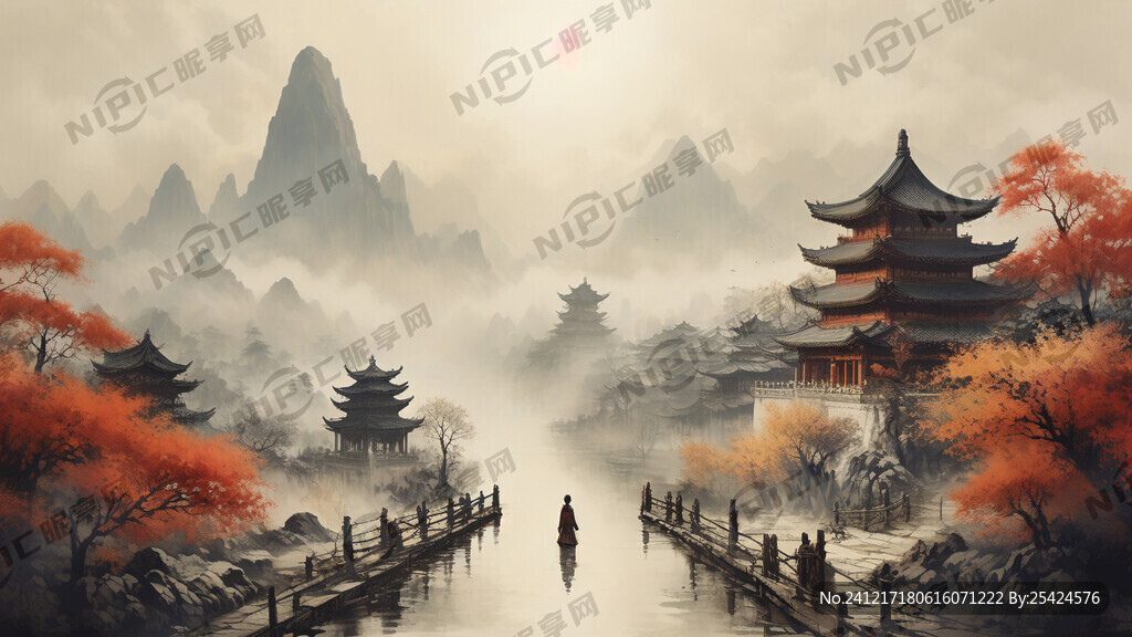 十字風(fēng)景畫