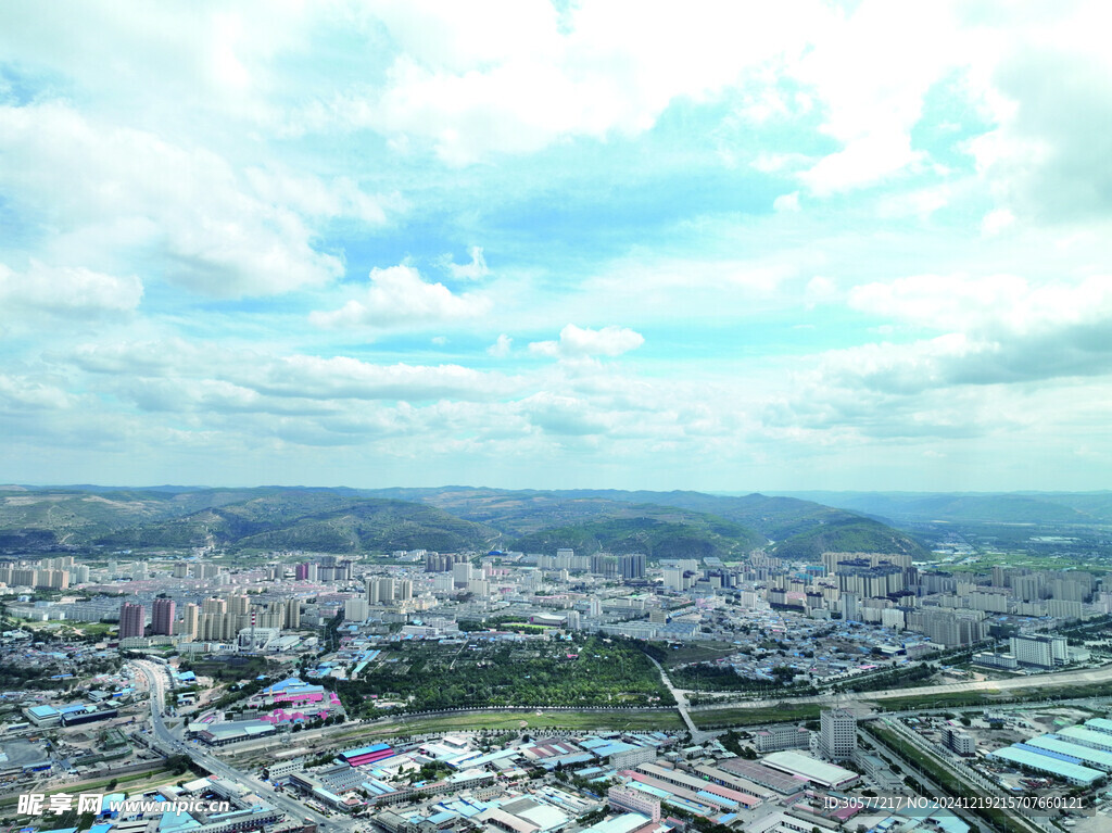 多云城市
