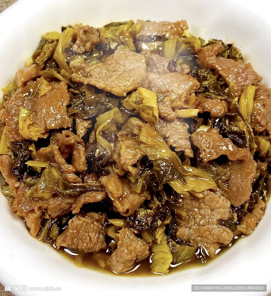 酸菜炒牛肉