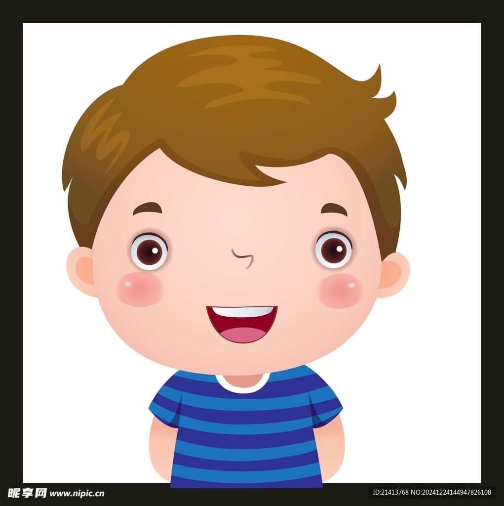 開心歡呼男孩