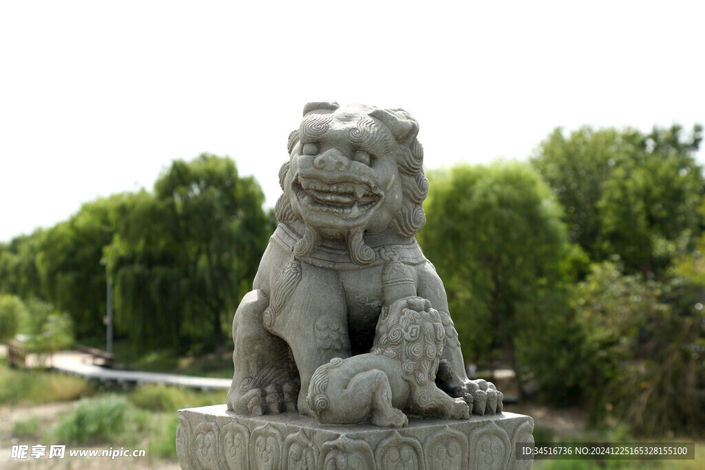 蘆溝橋的石獅子