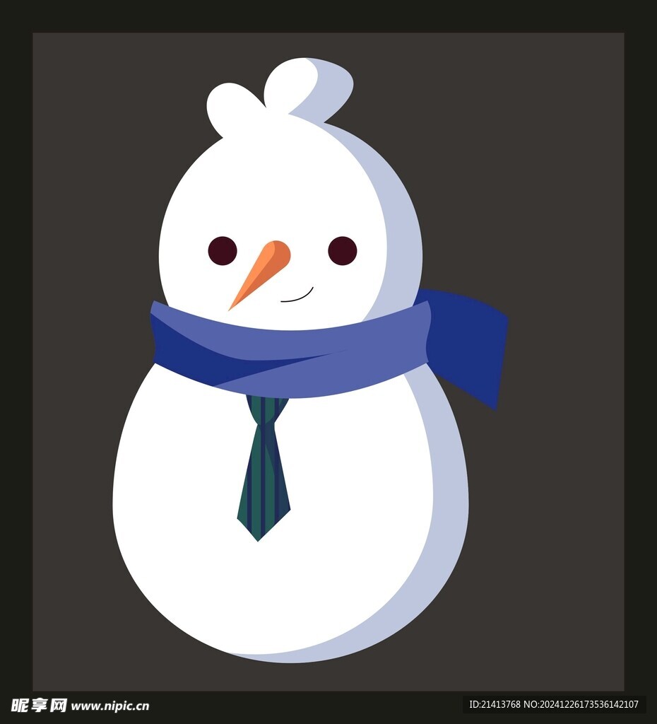 手繪雪人