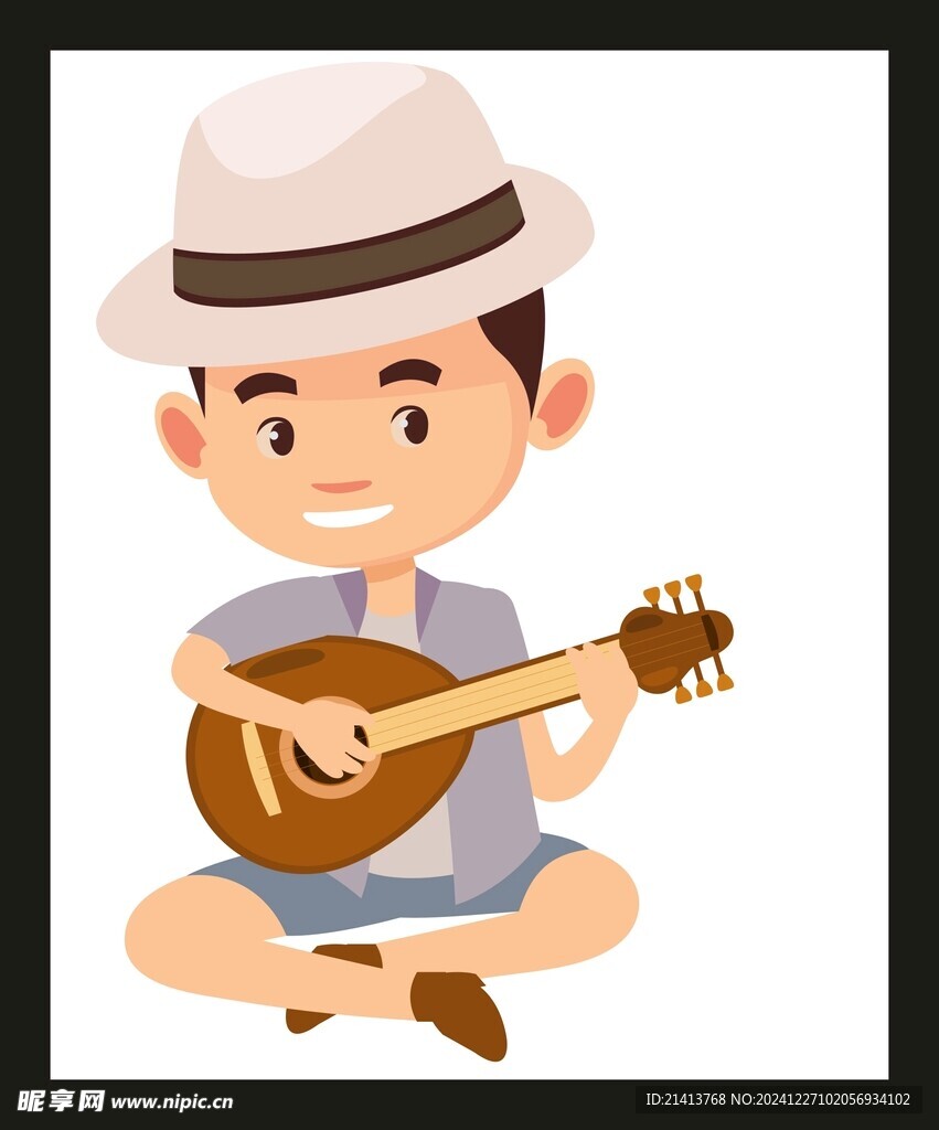 彈吉他人物