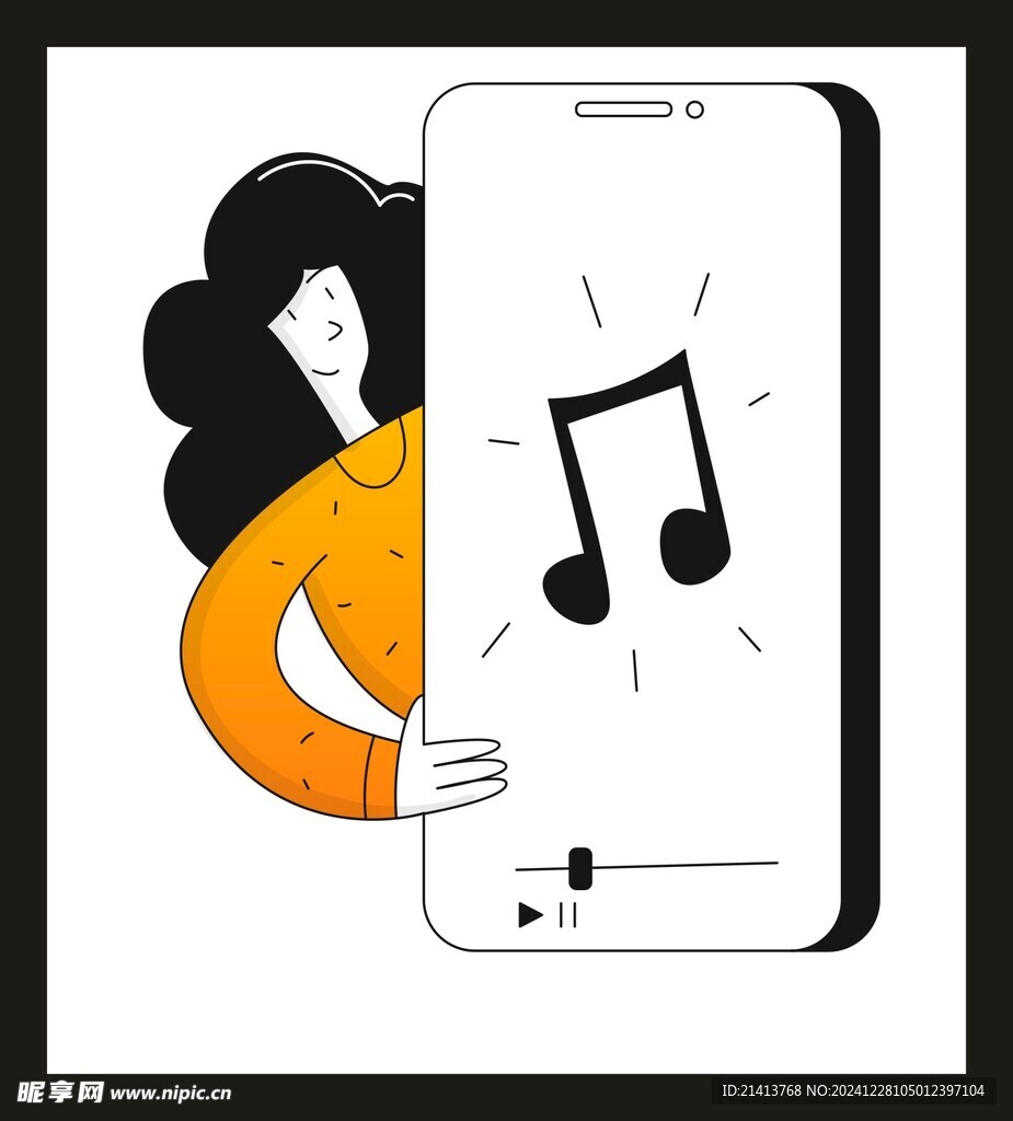 手繪音樂人物