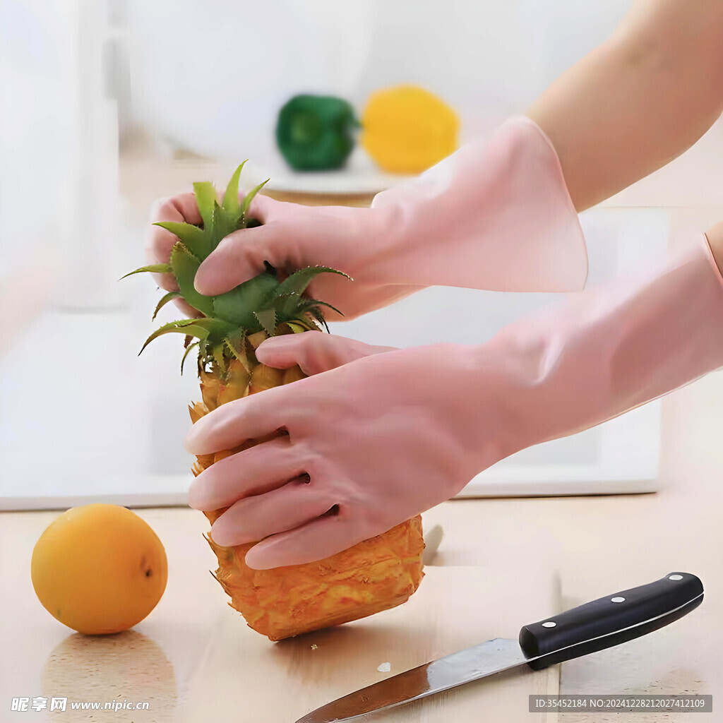 橡膠手套