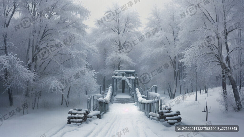 霧凇    雪滑梯