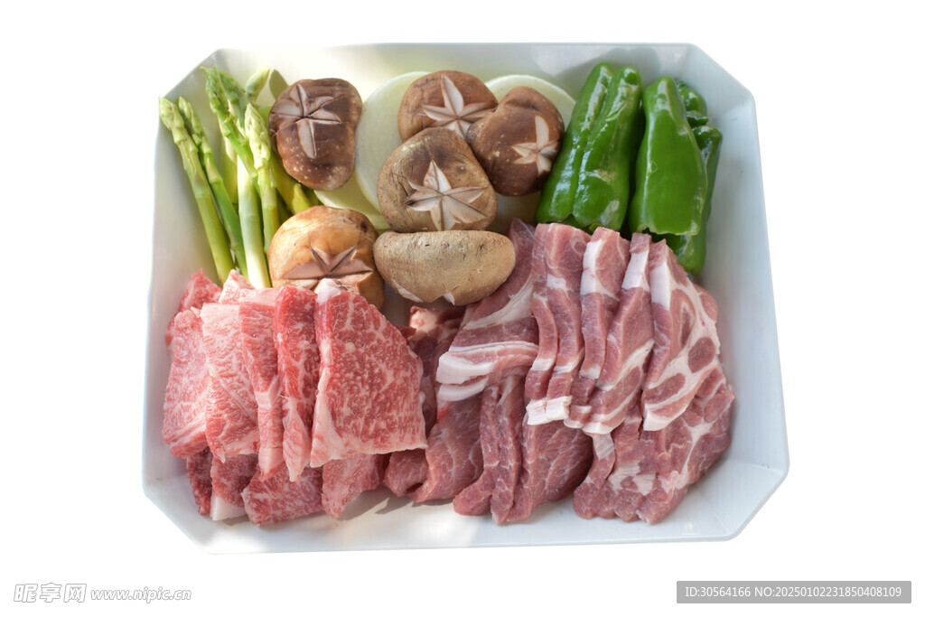 新鮮牛肉食材