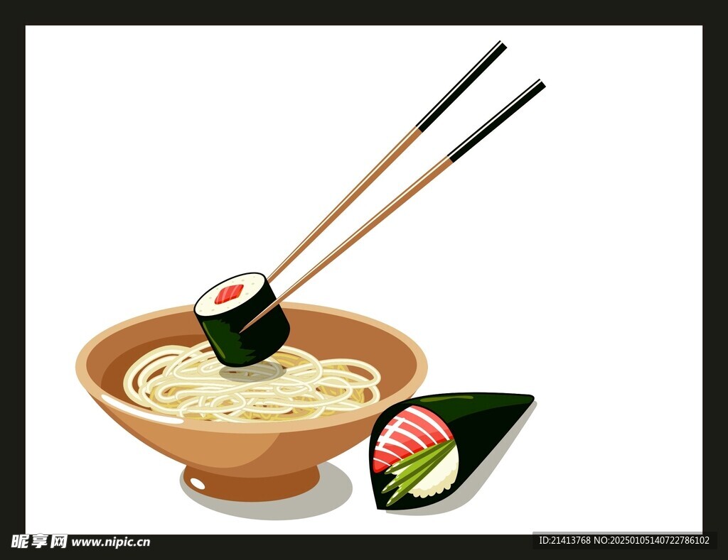 手繪壽司料理