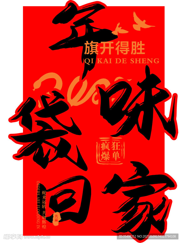 2025異形牌
