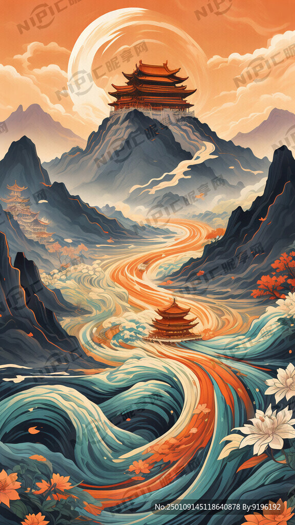 嵩山 黃河 國潮