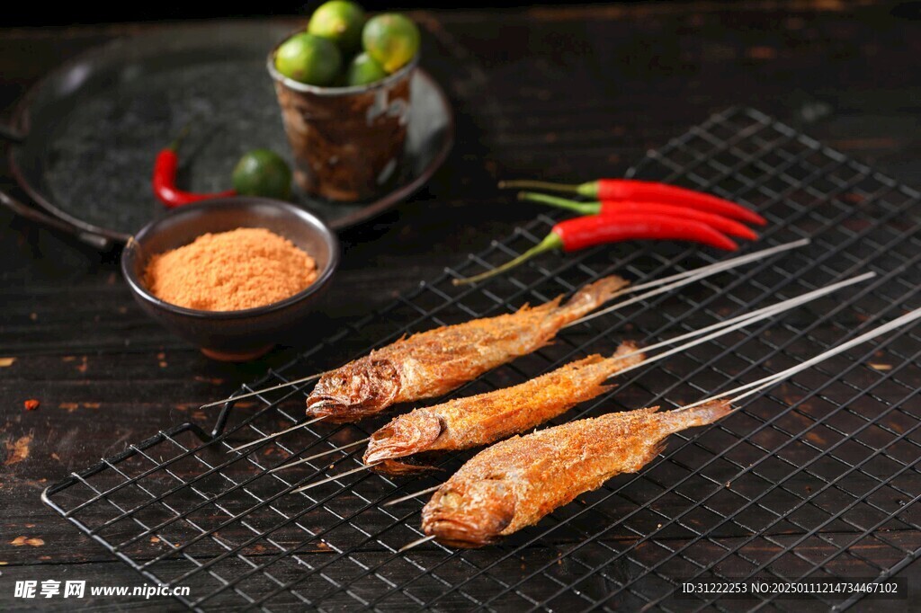 烤小黃魚(yú)