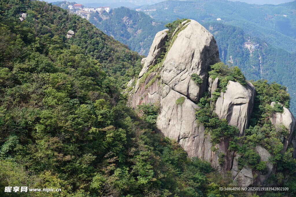安徽九華山風景圖片