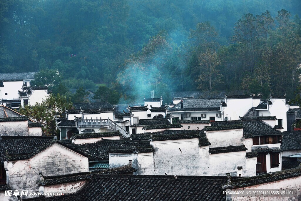 安徽醉美鄉(xiāng)村宏村風(fēng)景圖片