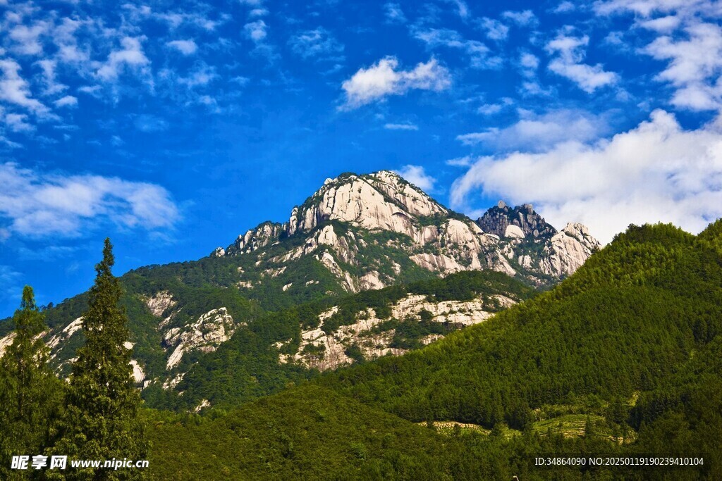 黃山怪石圖片