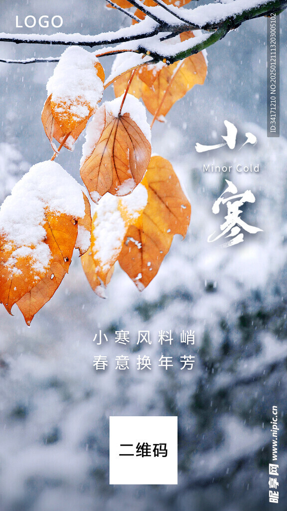 小寒節氣海報