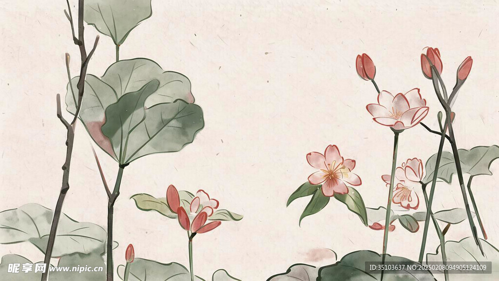淡雅背景圖