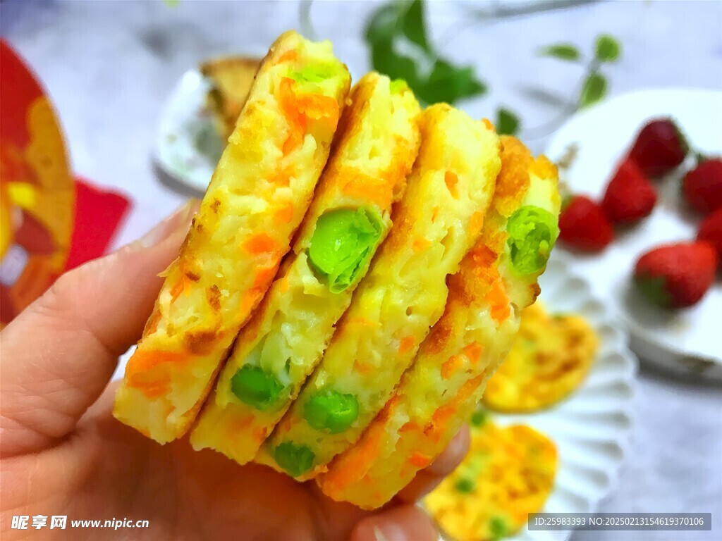 青豆蛋餅