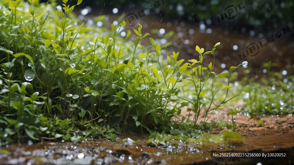 雨水節氣 草木發芽
