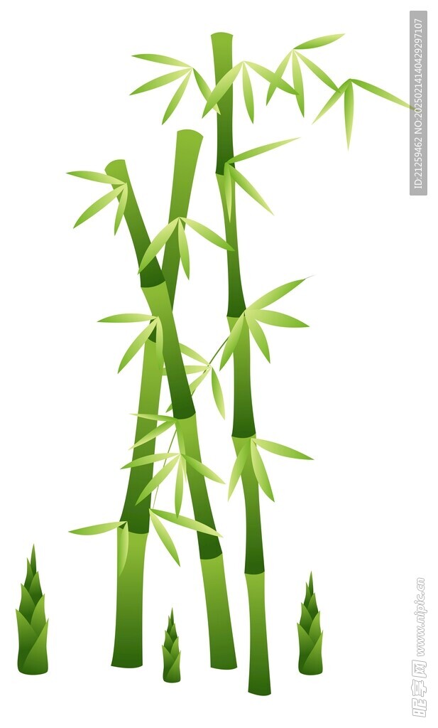 古風(fēng)意境水墨竹子水彩手繪