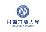 甘肃开放大学 LOGO 校徽