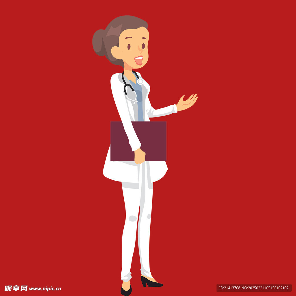 手繪醫(yī)生護士