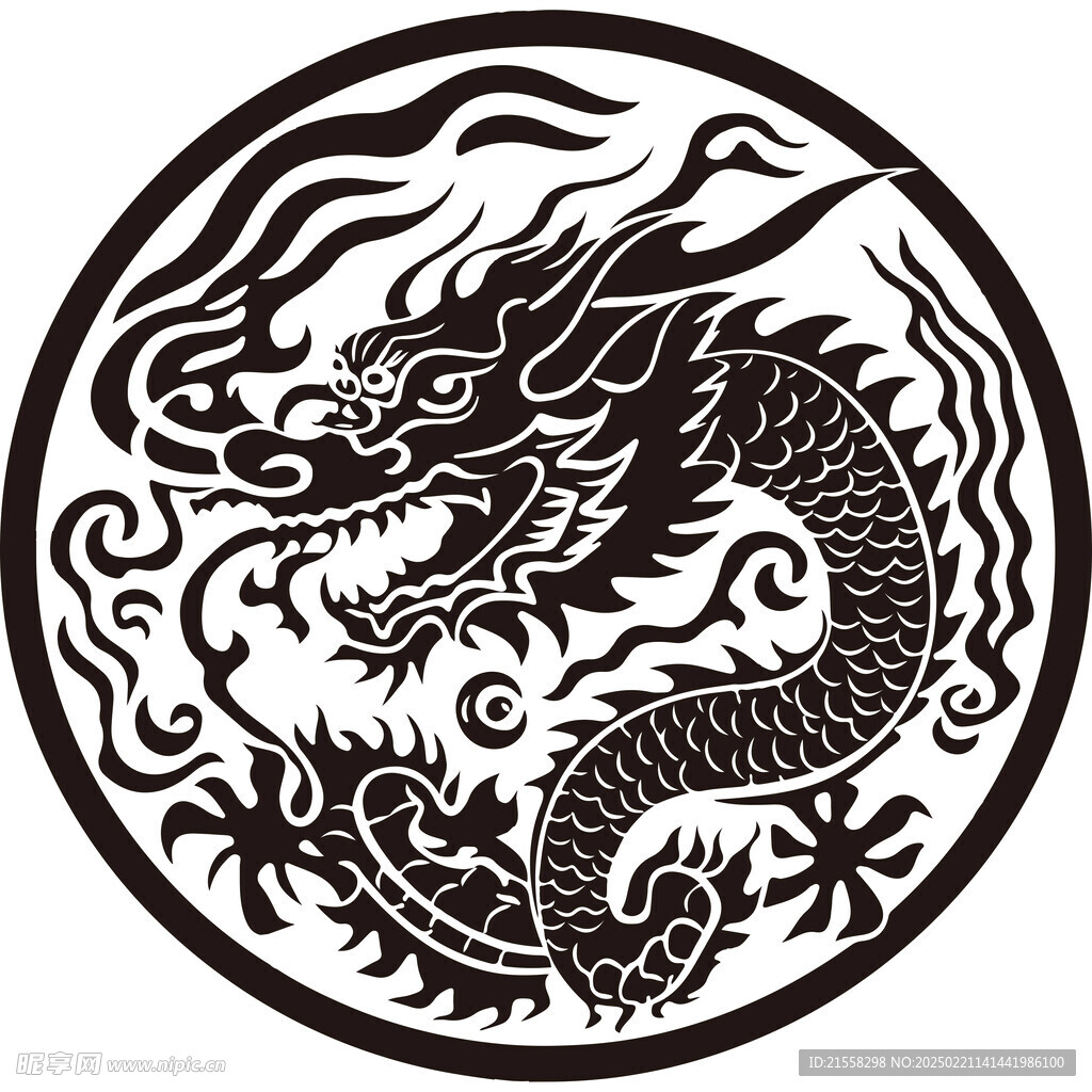 龍紋素材