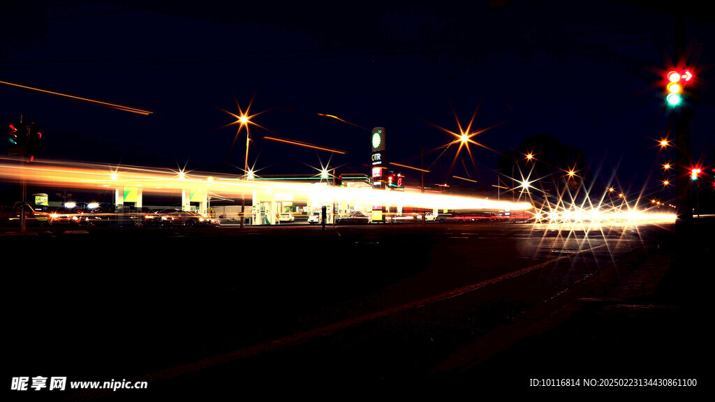公路夜景