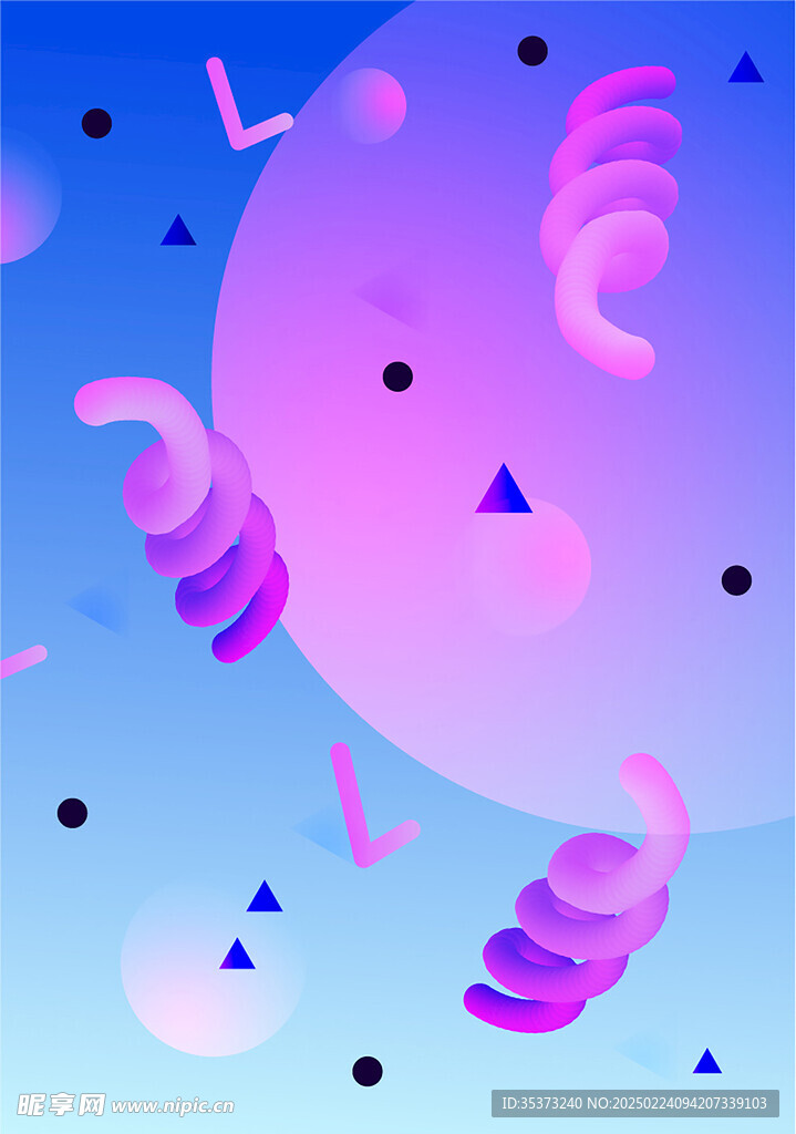孟菲斯矢量海報