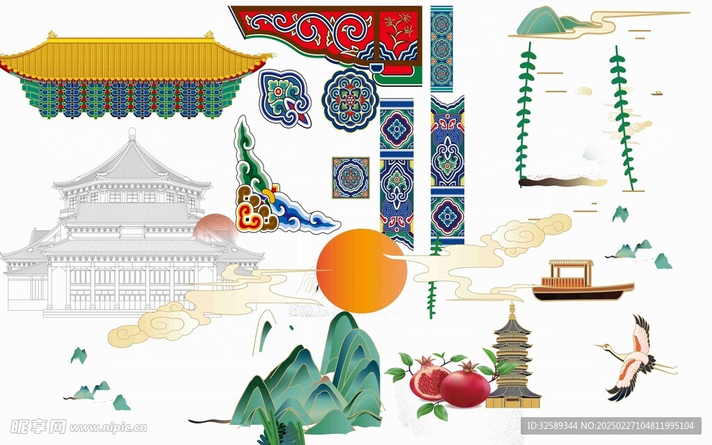 中式建筑裝飾元素 